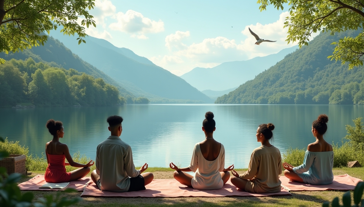 Notebook with nutrition planning timetable